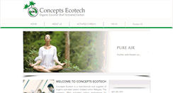 Desktop Screenshot of conceptsecotech.com